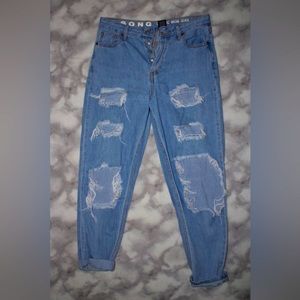 S.O.N.G ripped jeans👖